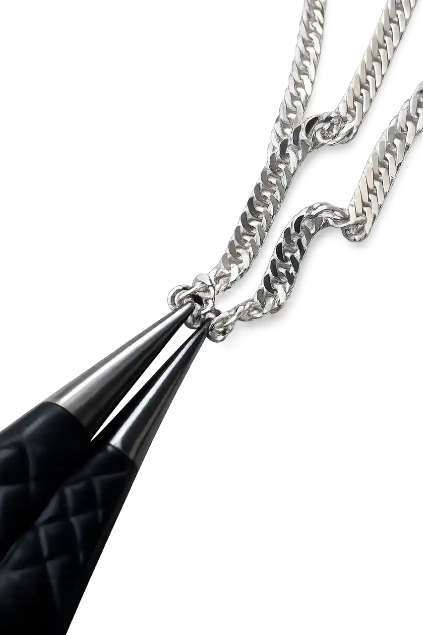 Duo Tweezers – Grounded Welding Tweezers for Permanent Jewelry