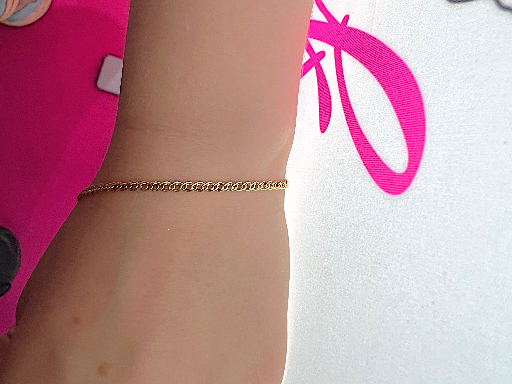 double anchor chain 14K Gold Filled