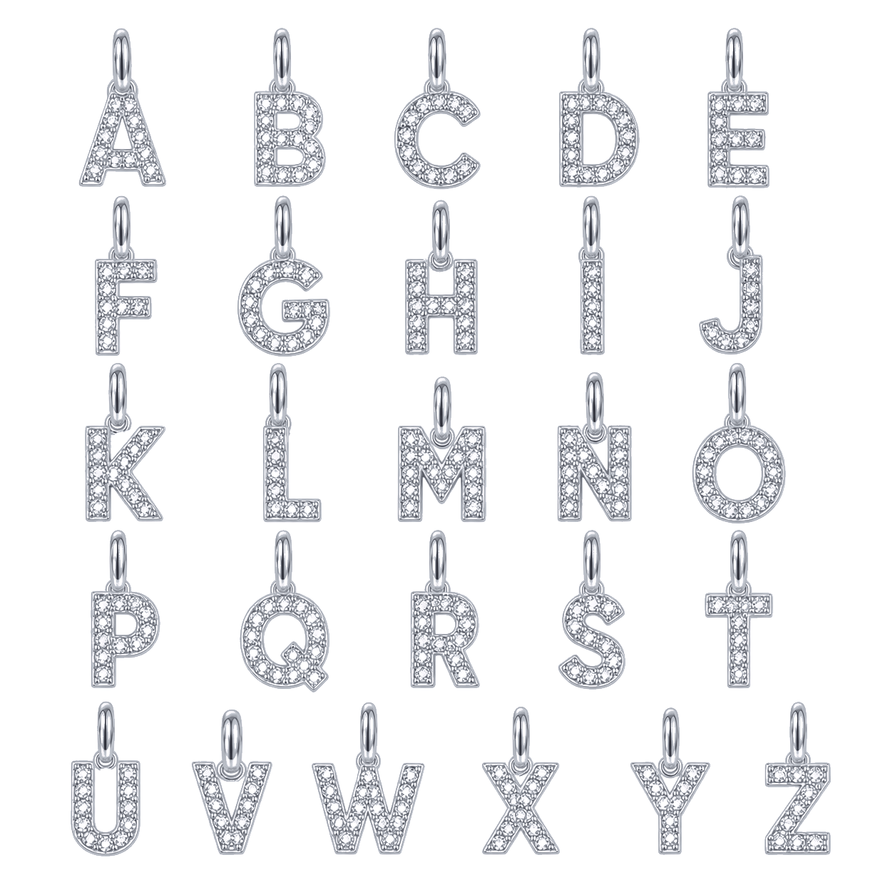 Letters with stones