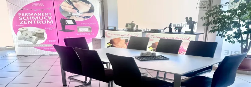 Showroom und Academy des Permanentschmuck-Zentrums in Pforzheim